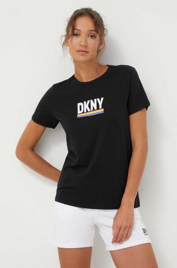 Tričko Dkny černá barva, DP3T9659