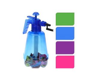 PROHOME - Vodní bomby-balony 100ks+pumpa různé barvy