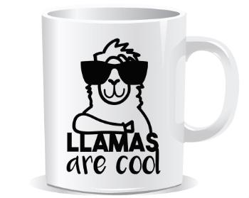 Hrnek Premium Llamas are cool