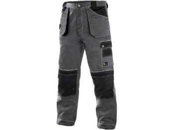 Kalhoty do pasu CXS ORION TEODOR, zimní, pánské, šedo-černé, vel. 60-62, 62