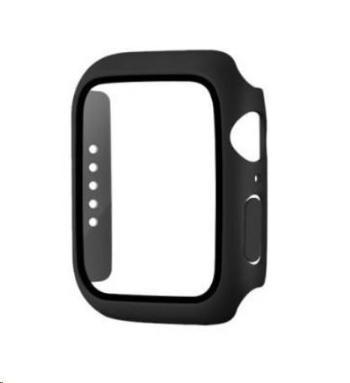 COTECi polykarbonátové pouzdro s ochranou displeje pro Apple Watch 45 mm černá