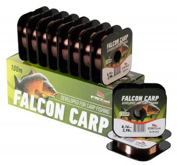 Falcon vlasec carp tmavá měď 100 m-průměr 0,35 mm / nosnost 11,60 kg