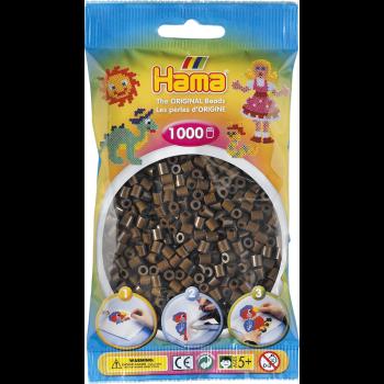 Hama H207-12 Hnědé korálky 1000 ks