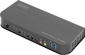 Přepínač KVM Digitus DS-12850, 2 + 2 port, DisplayPort, HDMI