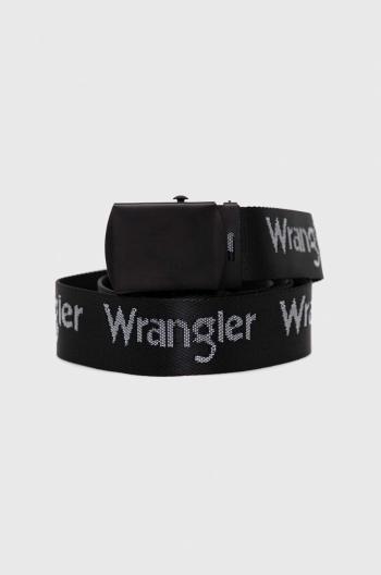 Pásek Wrangler pánský, černá barva
