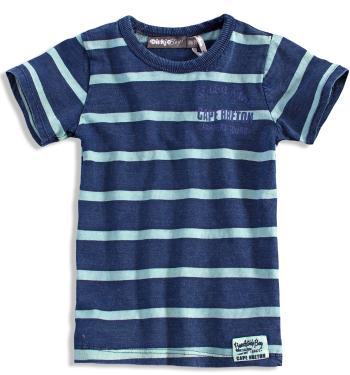 Chlapecké tričko DIRKJE BEACH SIDE modré proužek Velikost: 68