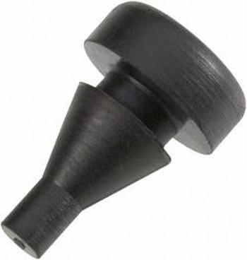 Tlumicí přístrojová nožička se západkou PB Fastener 1301-01, (Ø x v) 10 mm x 15.4 mm, černá, 1 ks