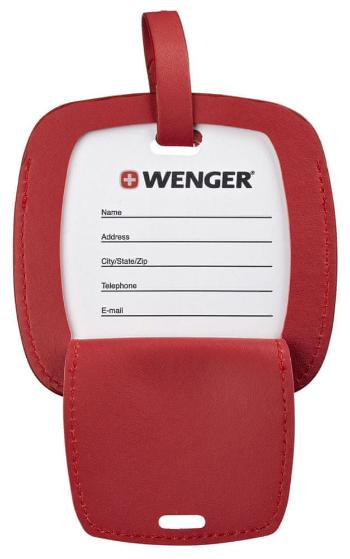 Wenger Jumbo Luggage Tag, červená