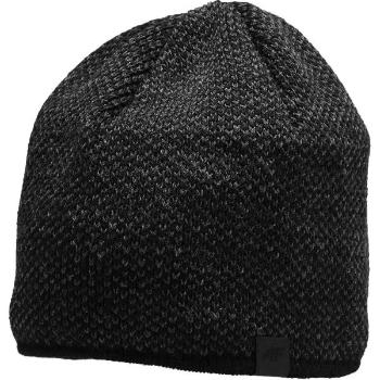 4F WINTER CAP Pánská zimní čepice, černá, velikost L