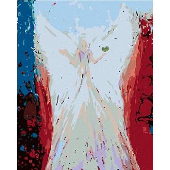 Diamondi - Diamantové malování - ANDĚLÉ OD LENKY -BALANCE ANGEL, 40x50 cm, Vypnuté plátno na rám (603585B)