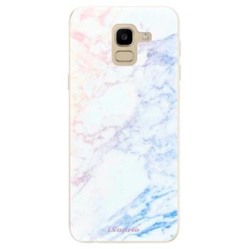 Odolné silikonové pouzdro iSaprio - Raibow Marble 10 - Samsung Galaxy J6