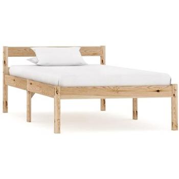 Rám postele masivní borové dřevo 100x200 cm (283191)