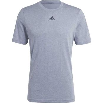 adidas MELANGE TEE Pánské tričko, šedá, velikost