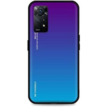 TopQ Kryt LUXURY Xiaomi Redmi Note 11 Pro 5G pevný duhový purpurový 93364 (93364)