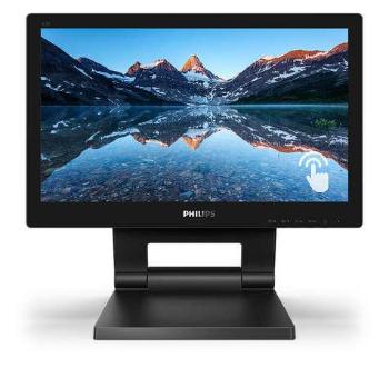 Philips LCD 162B9T 16" 16:4 TN Touch/1366x768@60Hz/20M:1/4ms/220 cd/m2/VGA/DVI/HDMI/DP/2xUSB/VESA/Repro, 162B9T/00