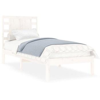 Rám postele bílý masivní dřevo 75 × 190 cm Small Single, 3104179 (3104179)