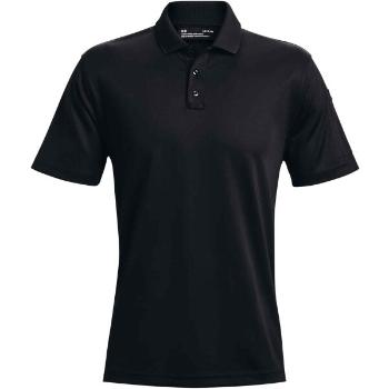 Under Armour TAC PERFORMANCE POLO 2.0 Pánské polo tričko, černá, velikost