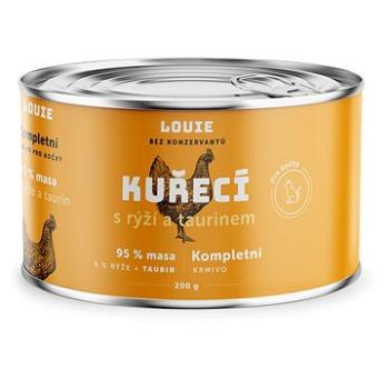 LOUIE kuřecí s rýží a taurinem 200 g (8595174345641)