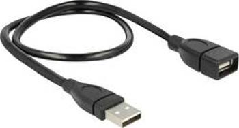 USB 2.0 kabel Delock 83499, 50.00 cm, černá