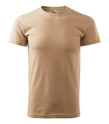 MALFINI Pánské tričko Basic - Písková | XS