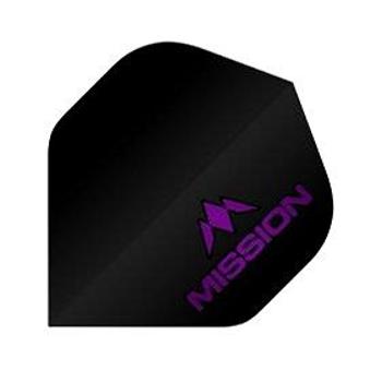 Mission Letky Logo - Black/Purple F2507 (216512)