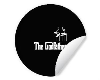 Samolepky kruh The Godfather - Kmotr