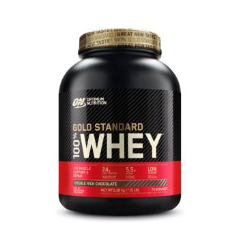 Protein 100% Whey Gold Standard 2270 g dvojitá bohatá čokoláda - Optimum Nutrition