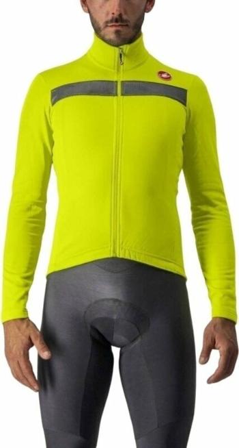 Castelli Puro 3 FZ Dres Electric Lime/Silver Reflex 3XL