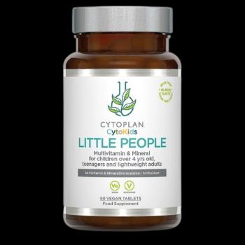 Cytoplan Little People - Multivitamíny pro děti od 4 let teenagery a hubené dospělé 60 kapslí