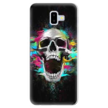 Odolné silikonové pouzdro iSaprio - Skull in Colors - Samsung Galaxy J6+