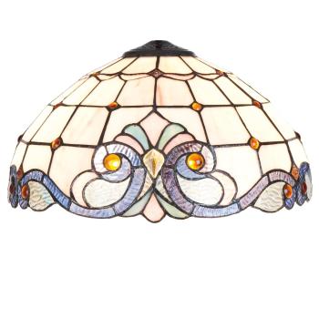 Stínidlo lampy Tiffany - Ø 40*21 cm 5LL-5807