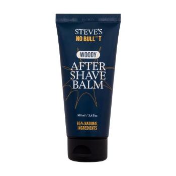 Steve´s No Bull***t Woody After Shave Balm 100 ml balzám po holení pro muže