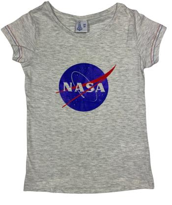 EPlus Dívčí tričko - NASA šedé Velikost - děti: 134