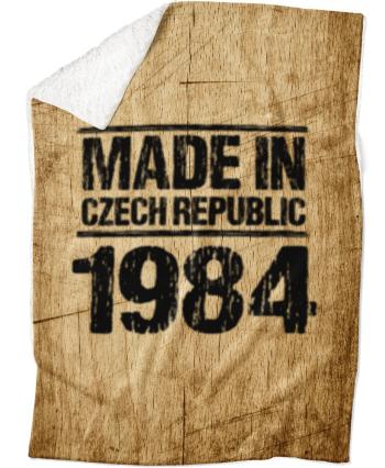 Deka Made In (rok: 1984, Podšití beránkem: ANO)