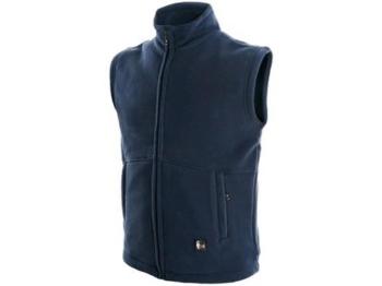 Pánská fleecová vesta UTAH, tmavě modrá, vel. XL