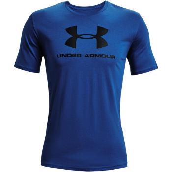 Under Armour SPORTSTYLE LOGO SS Pánské triko, modrá, velikost XL