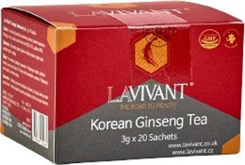 LAVIVANT Korejský ženšen čaj 20 ks