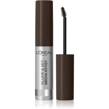 L’Oréal Paris Brow Artist Plump and Set gel na obočí odstín 108 Dark Brunette 4.9 ml