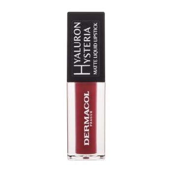 Dermacol Hyaluron Hysteria Matte Liquid Lipstick 4,5 ml rtěnka pro ženy 08 tekutá rtěnka