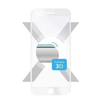 3D sklo FIXED iPhone 7/8, plné lepení, bílé (FIXG3D-100-033WH)
