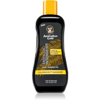 Australian Gold Exotic Intensifier vyživující olej pro krásné opálení a zdravou pokožku 237 ml