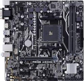 Základní deska Asus PRIME A320M-K Socket AMD AM4 Tvarový faktor Micro-ATX Čipová sada základní desky AMD® A320