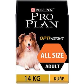 Pro Plan all sizes adult optiweight kuře 14 kg (7613035122819)