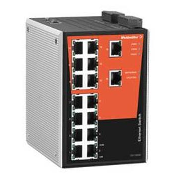 Průmyslový ethernetový switch Weidmüller, IE-SW-PL16MT-16TX