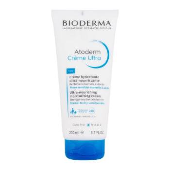 BIODERMA Atoderm Crème Ultra 200 ml tělový krém unisex výživa a regenerace pleti; na citlivou a podrážděnou pleť; na dehydratovanou pleť