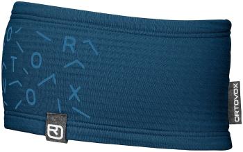 Ortovox Fleece light grid headband - petrol blue uni
