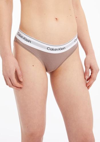 Dámské kalhotky Calvin Klein QF7047 S Sv. hnědá