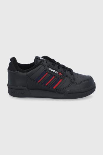 Dětské boty adidas Originals S42612 černá barva