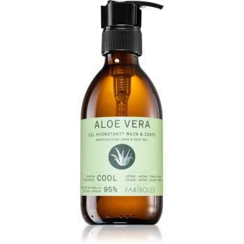 FARIBOLES Green Aloe Vera Cool mycí gel na obličej a tělo 240 ml