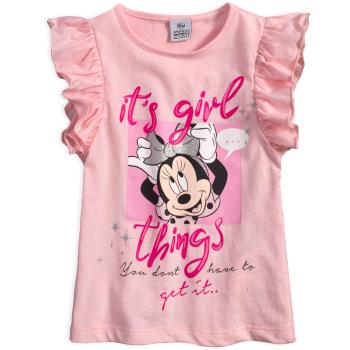 Dívčí tričko DISNEY MINNIE GIRL THING růžové Velikost: 104